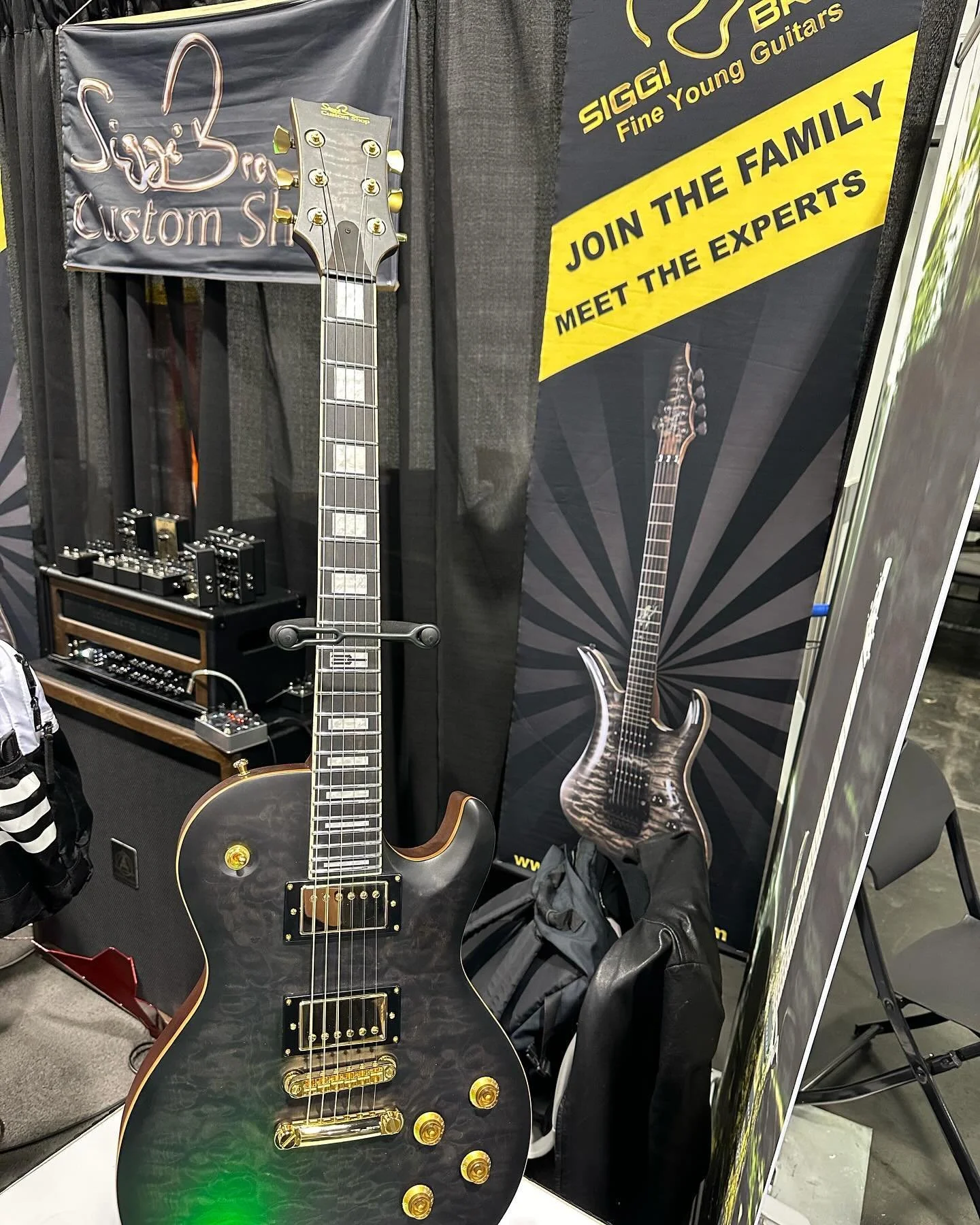 Siggi Braun Fine Young Guitars NAMMmodel